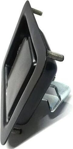 مقبض قفل مفتاح مجلس الوزراء للشاحنة Truct Trunk Train Bus Bus Electronical Box Locker Rarelock MS209 1PCS (Black) in Saudi Arabia