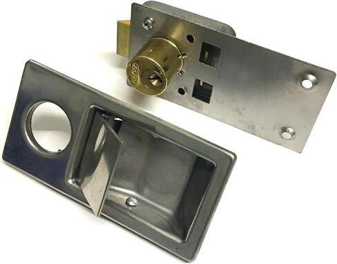 304 Stainless Door Handle Lock for Outdoor Boat Yacht Storage-Box Women Wardrobe Jewelry Box Motor Cabinet DIY Rarelock MS528 1Pcs(MMS5281 x 1pcs) in Saudi Arabia