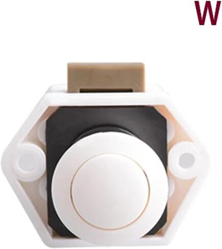 قطر قفل بلاستيكي قطره 20 مم RV/Caravan/Boat/Motor Home/Cupboard Rarelock ZS01 1PCS (مثل PCS-03) in Kuwait