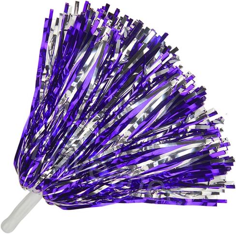 Lovecheer 24pcs/100pcs Pom Poms التشجيع للمشجعين لكرة السلة لكرة السلة Sport Team Spirit New Year Party Dance Gerform in Kuwait