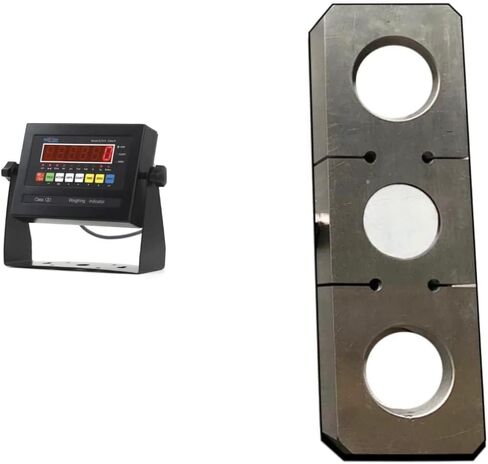 SellEton SL-927-W Wireless Tension Link Scale - Crane Scale/Over Head Load Cell Hanging Scale (Mild Steel LCD Display, 50,000 lbs x 20 lb in Kuwait