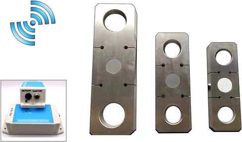 SellEton SL-927-W Wireless Tension Link Scale - Crane Scale/Over Head Load Cell Hanging Scale (Mild Steel LCD Display, 50,000 lbs x 20 lb in Kuwait