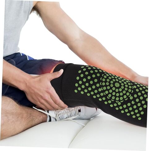 Thermal Knee Sleeves 4PCS Set Self-Heating Protective Knee Wraps for Cold Weather Breathable Joint Support for Seniors and Cyclists in Saudi Arabia