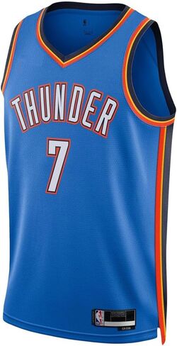 Chet Holmgren Oklahoma City Thunder NBA Kids Youth 8-20 Blue Icon Edition Swingman Jersey in Saudi Arabia