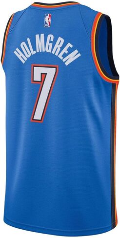 Chet Holmgren Oklahoma City Thunder NBA Kids Youth 8-20 Blue Icon Edition Swingman Jersey in Saudi Arabia