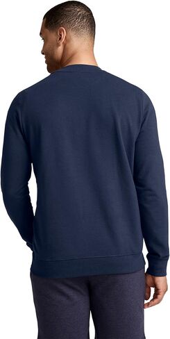Jockey Men's Sleepwear Eco Organic Cotton Fleece Crew Sweatshirt in Saudi Arabia