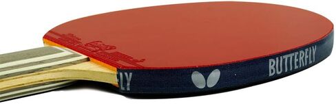 Butterfly Petr Korbel Blade & Sriver Rubber Shakehand Table Tennis Racket | Pro-Line Series | A classic blade and rubber combination that can do it all | Recommended for Intermediate Level Players in Saudi Arabia