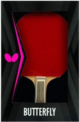 Butterfly Petr Korbel Blade & Sriver Rubber Shakehand Table Tennis Racket | Pro-Line Series | A classic blade and rubber combination that can do it all | Recommended for Intermediate Level Players in Saudi Arabia