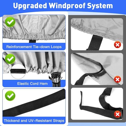 Trailerable Boat Cover 20-22ft with Outboard Motor Cover, 600D Fade Resistant Marine Canvas Waterproof Boat Covers for 20 feet 21ft 22' Foot V-Hull Bass Boat Tri-Hull Runabout Boat, Black in Saudi Arabia