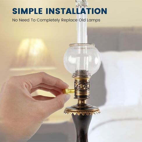 8 Pcs Lamp Switch Knob, Metal Turn On/Off Light Switch Knobs Replacement, Standard Size Twist Switchs Knobs (Gold) in Saudi Arabia