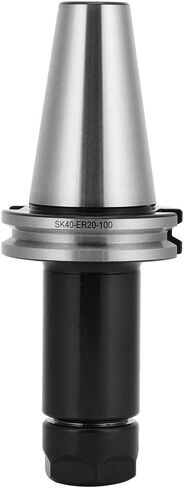 Topyond Tool Holder, High-Speed Steel, Mechanical Handle Accuracy Industrial Accessory Germany Standard (SK40-ER20-100) in Saudi Arabia