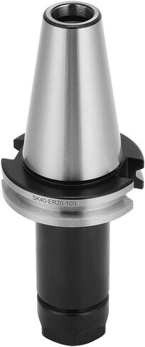 Topyond Tool Holder, High-Speed Steel, Mechanical Handle Accuracy Industrial Accessory Germany Standard (SK40-ER20-100) in Saudi Arabia