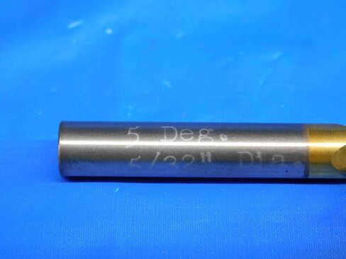 M & J Tooling LLC 5PCS جديد 5 درجة 5/32-5/16 O.D. 3/4 loc tin tin carbide end mill - br3630br3 in Saudi Arabia