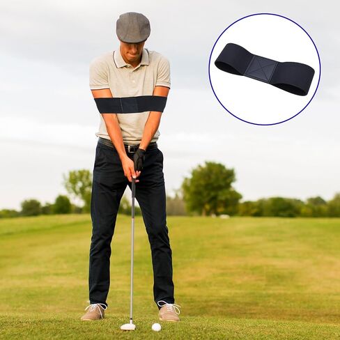 Giantree 2 PCS Golf Connection Band ، Golf Swing Trainer Aid ، Switch Swing Presconer Band for Beginners Practice in Saudi Arabia