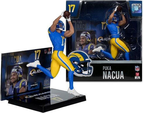 Puka Nacua (Los Angeles Rams) NFL 7 "Figure McFarlane in Saudi Arabia