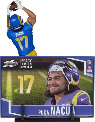 Puka Nacua (Los Angeles Rams) NFL 7 "Figure McFarlane in Saudi Arabia