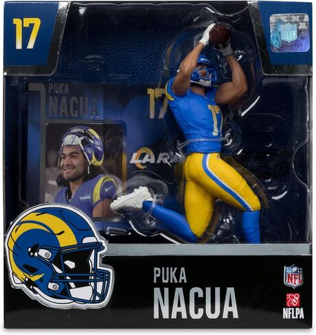 Puka Nacua (Los Angeles Rams) NFL 7 "Figure McFarlane in Saudi Arabia