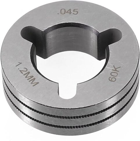 Drive Roller Wheel Relacemnet v Groove Design Fit لـ Miller A-RC MIG Machine Machine CLA-RKE SIP MIG100/130/160/180/200 023 .030 .035 .045 KNURLED V U GROOVE LINE (#7) in Saudi Arabia