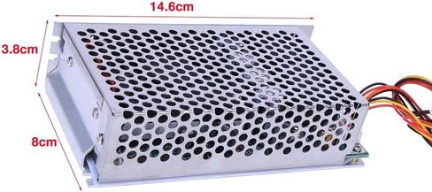 وحدة التحكم في سرعة محرك DC ، DC10V-50V 100A محرك PWM تحكم محرك التحكم منظم الجهد الجهد ، للتبريد مروحة محرك مكيف الهواء مروحة العادم in Saudi Arabia