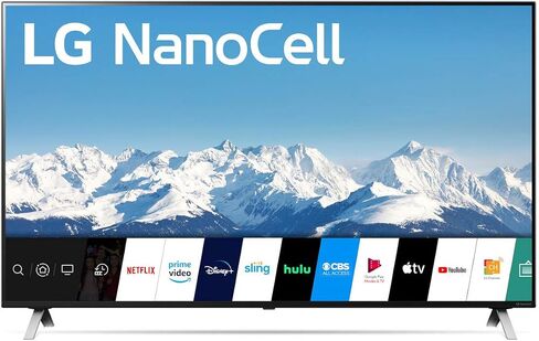 LG 75NANO90UNA Alexa BuiltIn NanoCell 90 Series 75Inch 4K Smart UHD NanoCell TV 2020 with LG SN11RG 7.1.4 ch 770W High Res Audio Sound Bar with Dolby Atmos, Surround Speakers, Black in Saudi Arabia