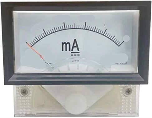 85C17-DC MA milliammeter Pointer Panel Square 70 * 40mm with Black Frame(5MA) in Saudi Arabia