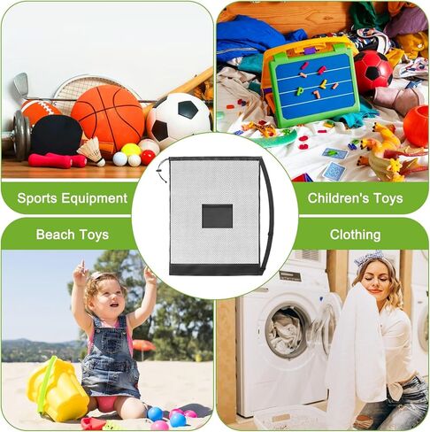 COBEE 6 Pack Extra Sports Ball Facs ، 30 "× 40" حقيبة ظهر شبكية مع حقيبة كرة تدريب على الكتف القابلة للتعديل لكرة السلة لكرة القدم لكرة القدم. in Saudi Arabia