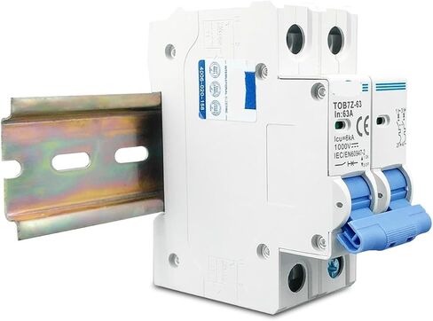 Compatible with TOMZN TOB7Z-63 2P DC 1000V Solar Mini Circuit Breaker 3A 6A 10A 16A 20A 25A 32A 40A 50A 63A DC MCB for PV System(20A) in Saudi Arabia