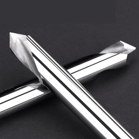 90 Degree 3mm-20mmx100mm Solid Carbide Chamfer Countersink Drill Bits Center Spotting Location Bit 3/4/5/6/8/10/12/14/16/18/20mm 1Pcs(Carbide HRC55,20x100mm) in Saudi Arabia