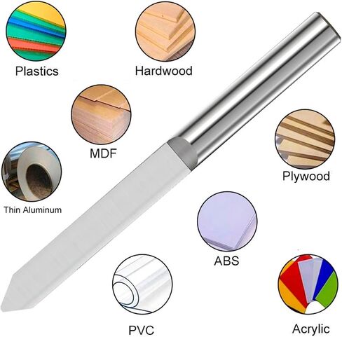 1PCS PCB Bit 4mm 4mm Shank tilted 0.1-0.5mm v شكل النحت بتات CNC BET LEND LEND LEND LIGHTORDING (10DX0.2) in Saudi Arabia