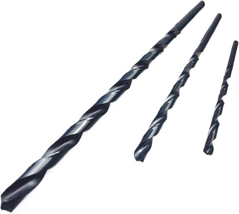 Tools 1.0mm-16mm HSS M2 Black Oxide Long Twist Drill Bits for Metalworking Alloy Steel & Cast Iron 1Pcs(16x227mm 1pc) in Saudi Arabia
