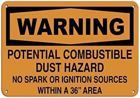 Protective Clothing Required In This Area Caution Oshaansi Aluminum Metal Sign Wall Decor 8x12 Inch in Kuwait