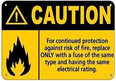 Protective Clothing Required In This Area Caution Oshaansi Aluminum Metal Sign Wall Decor 8x12 Inch in Kuwait