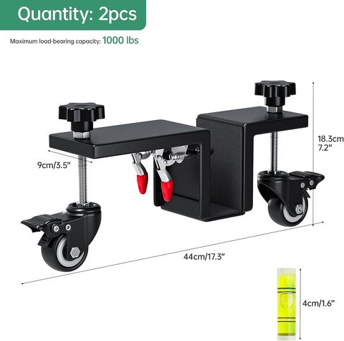 تثبيت الباب dolly-مجموعة أدوات تثبيت الباب 2 PCS مع مستوى الروح ، لوحة الباب الثقيلة Dolly لمدة 1-3/8 "إلى 2-1/4" in Saudi Arabia