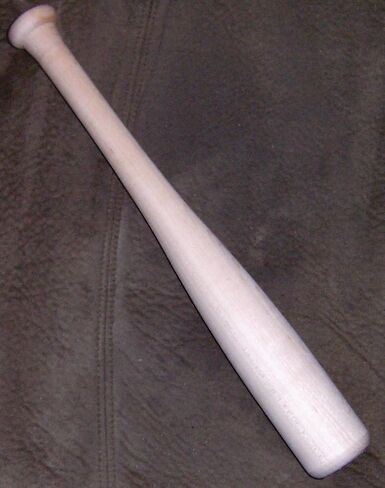 الخفافيش البيسبول الخشبية (Blem Bats) Rock Maple Length 33.5 " in Saudi Arabia