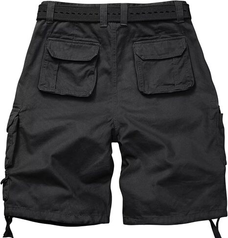 Cargo Short for Men, Camo Hiking Shorts, Relaxed Fit Casual Work Bermuda Short with Multi Pockets 5521 C29 Camo 33 in Kuwait