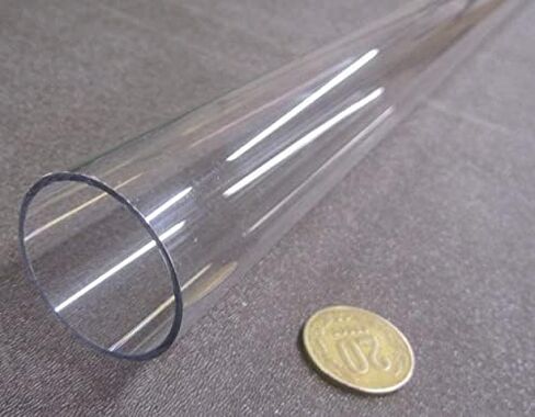Polycarbonate Round Tube 1 1/2" (1.50") OD x 1 3/8" (1.375") ID x 1/16" Wall x 36" (More Length Options) in Saudi Arabia