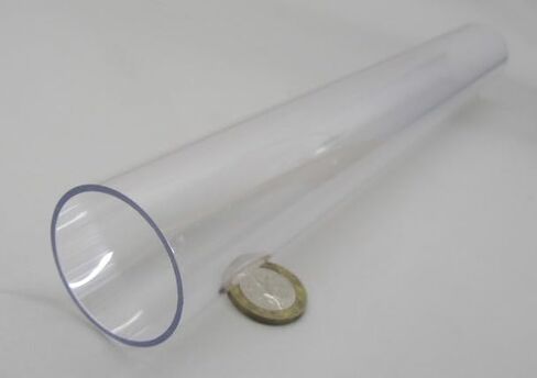 Polycarbonate Round Tube 1 1/2" (1.50") OD x 1 3/8" (1.375") ID x 1/16" Wall x 36" (More Length Options) in Saudi Arabia