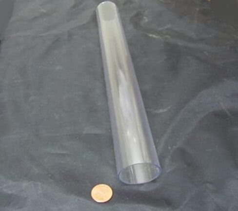 Polycarbonate Round Tube 1 1/2" (1.50") OD x 1 3/8" (1.375") ID x 1/16" Wall x 36" (More Length Options) in Saudi Arabia