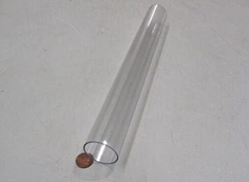 Polycarbonate Round Tube 1 1/2" (1.50") OD x 1 3/8" (1.375") ID x 1/16" Wall x 36" (More Length Options) in Saudi Arabia