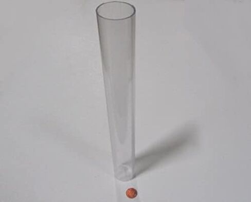 Polycarbonate Round Tube 1 1/2" (1.50") OD x 1 3/8" (1.375") ID x 1/16" Wall x 36" (More Length Options) in Saudi Arabia