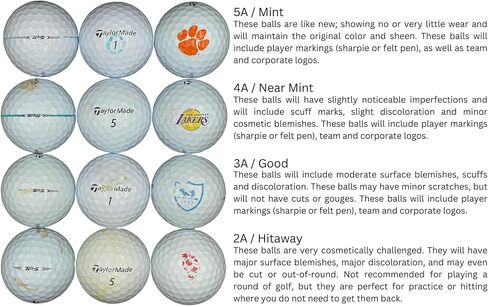 Golf Ball Planet TruFeel Used Golf Balls 4A/Near Mint in Saudi Arabia