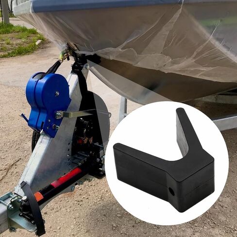 V-Span Boat Trailer Bow Stop Block Trailer Rubber Bow Stop Boat Trailer V-Guide Non Marking Polyurethane Mounting Hole in Saudi Arabia