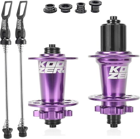Bestparts متوافق مع Koozer XM490 Pro Mtb Hub Set 32 ​​Hole Quick Release ، Hg Hub بديل لـ Shimano 8-11 السرعة و Sram 8-10 ، Hub الأمامي 9x100mm+ المحور الخلفي 10x135mm in Saudi Arabia