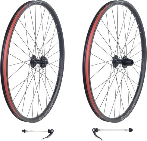 WEEROCK Bike 26/27.5/29 Inch MTB Wheel Set Aluminium Alloy Double Wall Rims for Mountain Bike，Bicycle Wheelsets with Bearing Hubs for DISC Brake compatibes with 7/8/9/10/11 Speeds Cassette in Saudi Arabia
