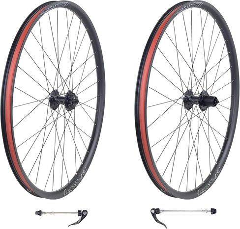 WEEROCK Bike 26/27.5/29 Inch MTB Wheel Set Aluminium Alloy Double Wall Rims for Mountain Bike，Bicycle Wheelsets with Bearing Hubs for DISC Brake compatibes with 7/8/9/10/11 Speeds Cassette in Saudi Arabia
