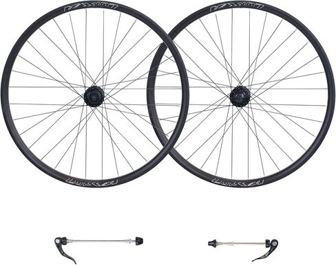WEEROCK Bike 26/27.5/29 Inch MTB Wheel Set Aluminium Alloy Double Wall Rims for Mountain Bike，Bicycle Wheelsets with Bearing Hubs for DISC Brake compatibes with 7/8/9/10/11 Speeds Cassette in Saudi Arabia