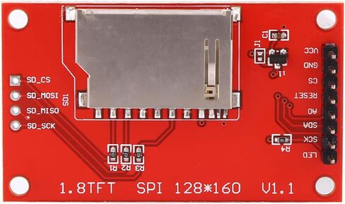 وحدة LCD SPI 1.8 بوصة مع دعم الأجهزة SPI ، وحدة عرض الألوان لـ AVRARM ، مناسبة لمشاريع النماذج الأولية in Saudi Arabia