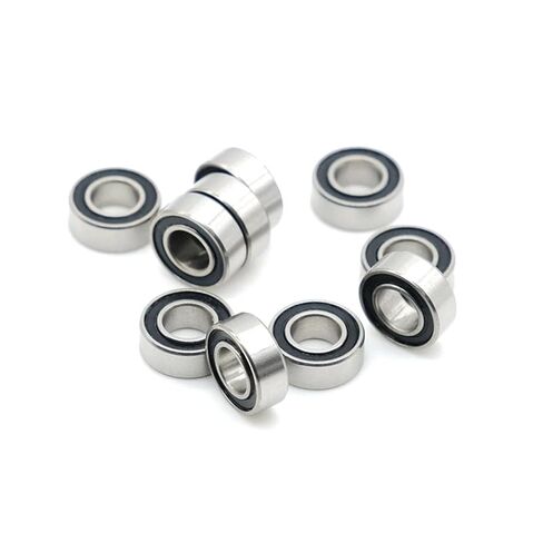 10 PCS SMR84 2RS 4x8x3 مم من الفولاذ المقاوم للصدأ تحمل ABEC-7 محمل مكافحة MR84 محمل كرة مصغرة in Kuwait