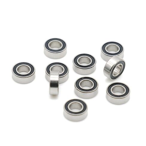 10 PCS SMR84 2RS 4x8x3 مم من الفولاذ المقاوم للصدأ تحمل ABEC-7 محمل مكافحة MR84 محمل كرة مصغرة in Kuwait