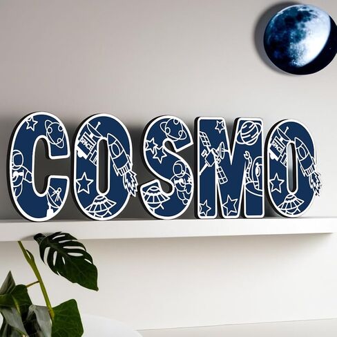 Personalized Wooden Name Sign for nursery, Wall letters Customized Name Sign Baby Room Decor, Baby Nursery Name Sign Wood Signs Personalized Baby Name Sign, Personalized Name Sign Wooden Baby Sign in Saudi Arabia